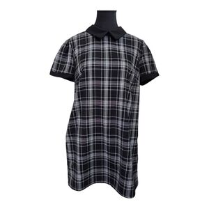 ⭐️Forever 21 Black and White Checkered Mini Dress Size 0